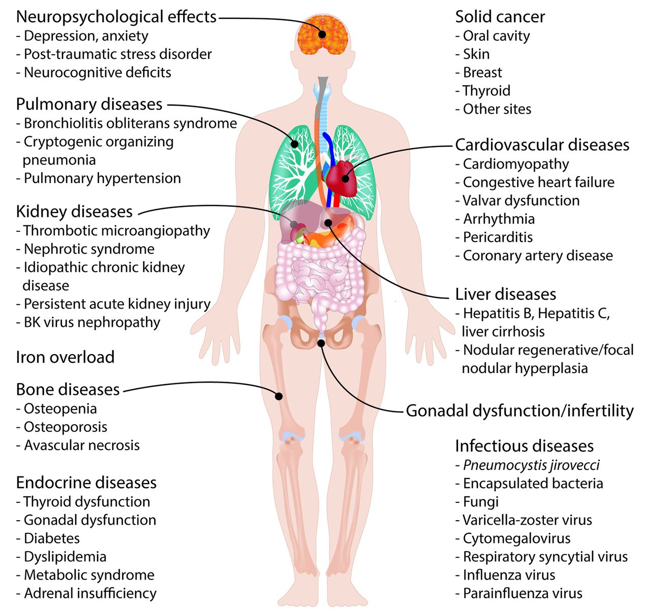 bone marrow loss symptoms